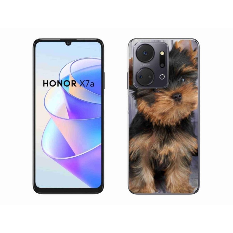 Gelový obal mmCase na mobil Honor X7a - jorkšír 9