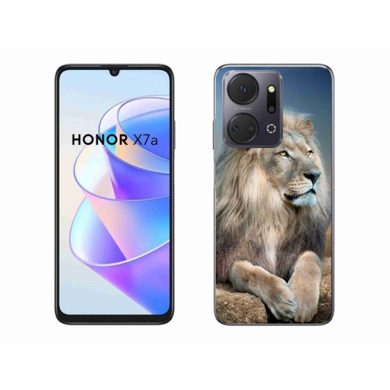 Gelový obal mmCase na mobil Honor X7a - lev 1
