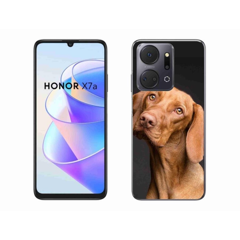 Gelový obal mmCase na mobil Honor X7a - maďarský ohař