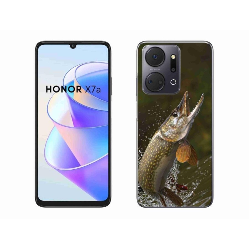 Gelový obal mmCase na mobil Honor X7a - štika