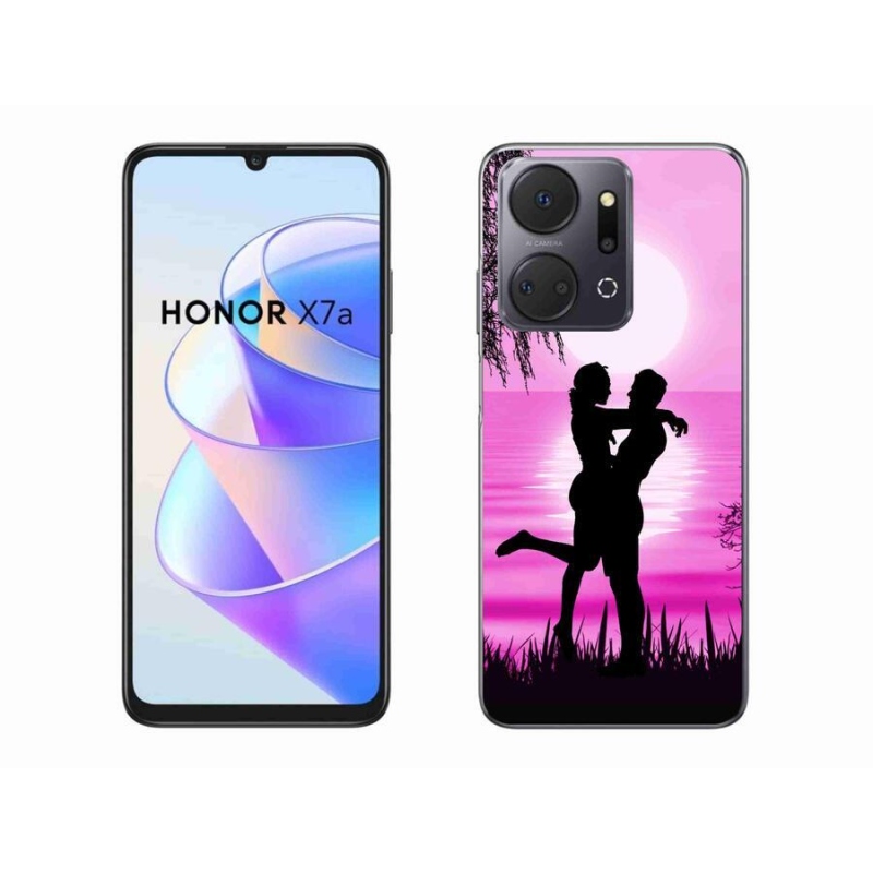 Gelový obal mmCase na mobil Honor X7a - západ slunce