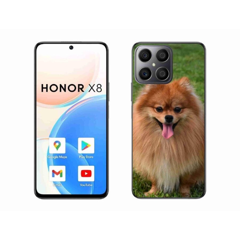 Gelový obal mmCase na mobil Honor X8 4G - pomeranian