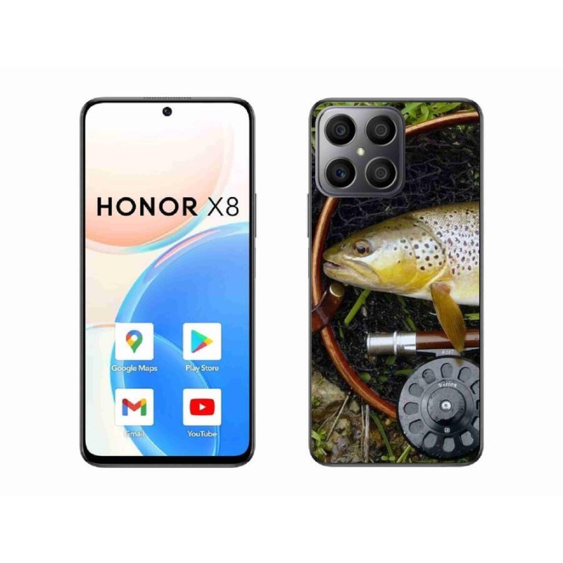 Gelový obal mmCase na mobil Honor X8 4G - pstruh 2