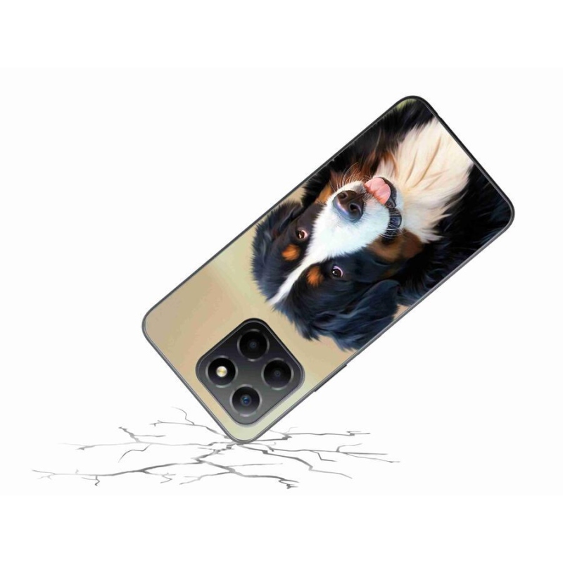 Gelový obal mmCase na mobil Honor X8 5G/Honor 70 Lite 5G - bernský salašnický pes