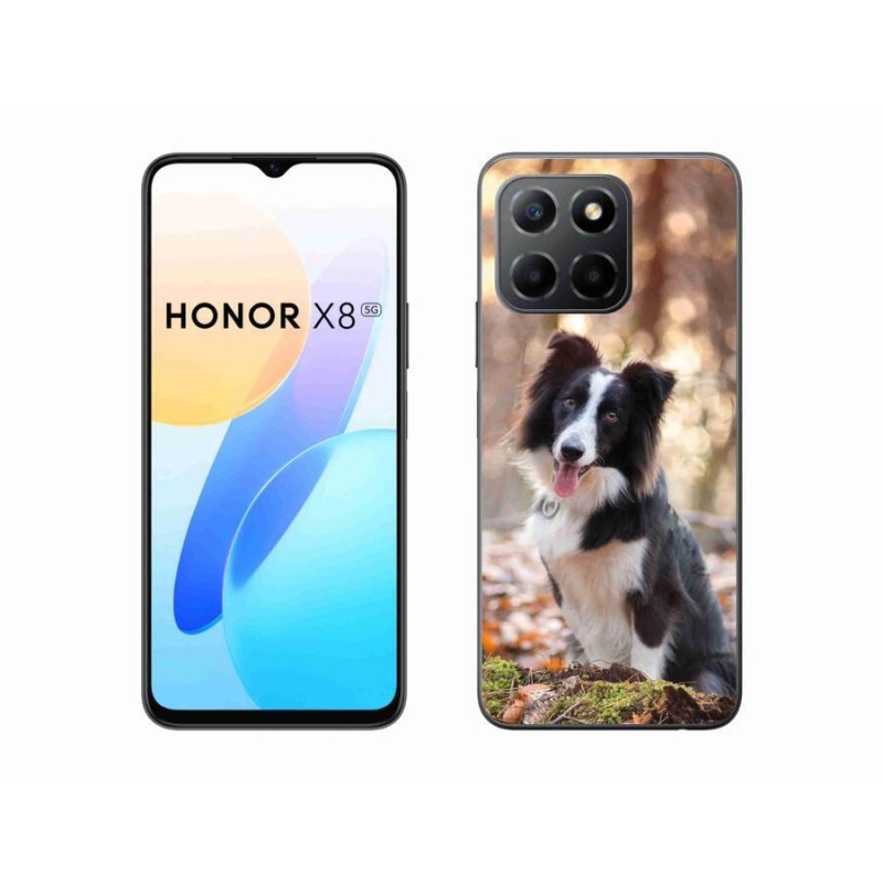 Gelový obal mmCase na mobil Honor X8 5G/Honor 70 Lite 5G - border kolie 1