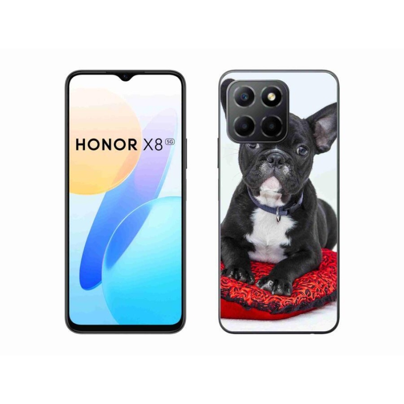 Gelový obal mmCase na mobil Honor X8 5G/Honor 70 Lite 5G - buldok
