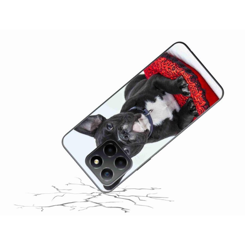 Gelový obal mmCase na mobil Honor X8 5G/Honor 70 Lite 5G - buldok