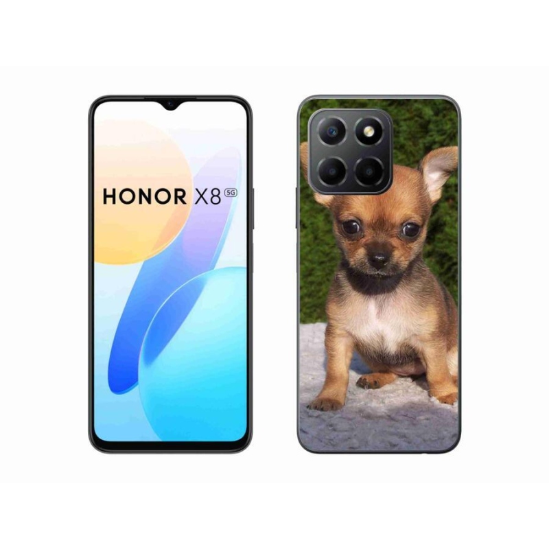 Gelový obal mmCase na mobil Honor X8 5G/Honor 70 Lite 5G - čivava 3