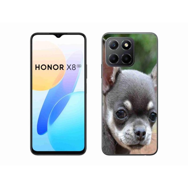 Gelový obal mmCase na mobil Honor X8 5G/Honor 70 Lite 5G - čivava