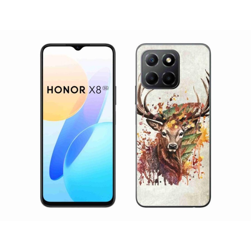 Gelový obal mmCase na mobil Honor X8 5G/Honor 70 Lite 5G - jelen 1