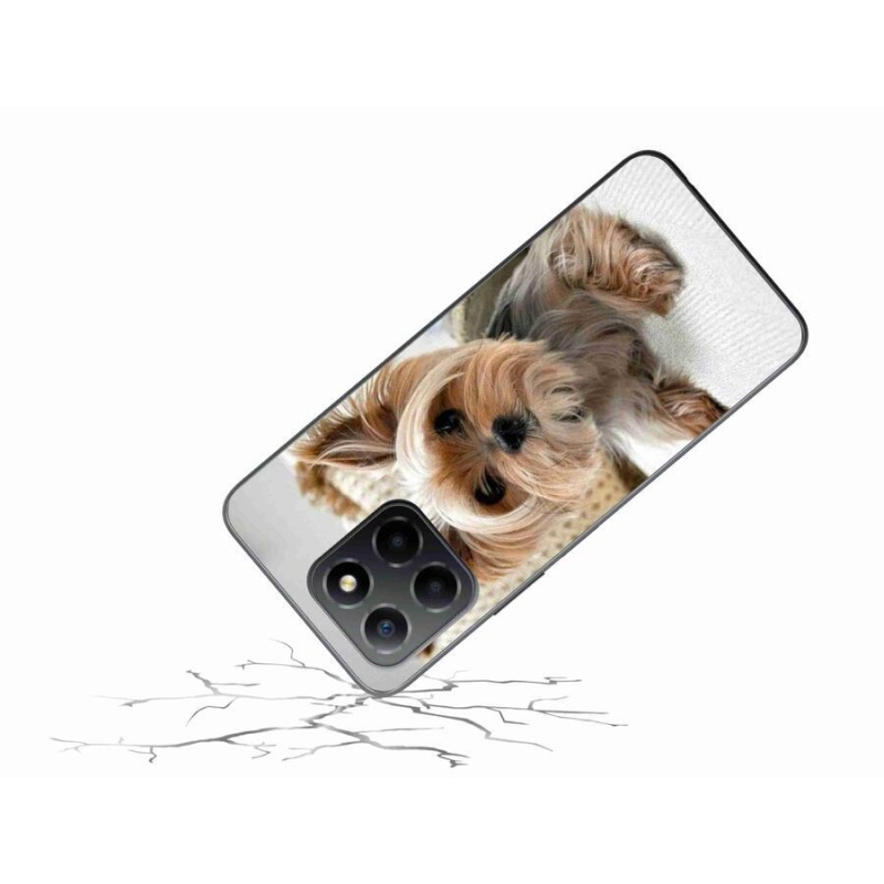 Gelový obal mmCase na mobil Honor X8 5G/Honor 70 Lite 5G - jorkšír 5