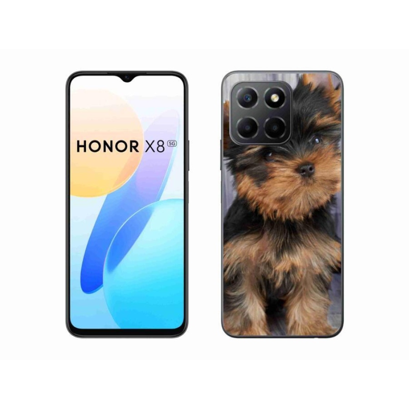 Gelový obal mmCase na mobil Honor X8 5G/Honor 70 Lite 5G - jorkšír 9
