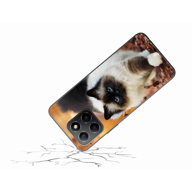 Gelový obal mmCase na mobil Honor X8 5G/Honor 70 Lite 5G - kočka