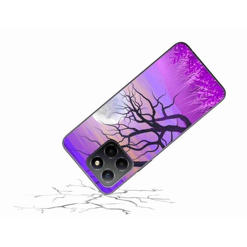 Gelový obal mmCase na mobil Honor X8 5G/Honor 70 Lite 5G - kreslený opadaný strom