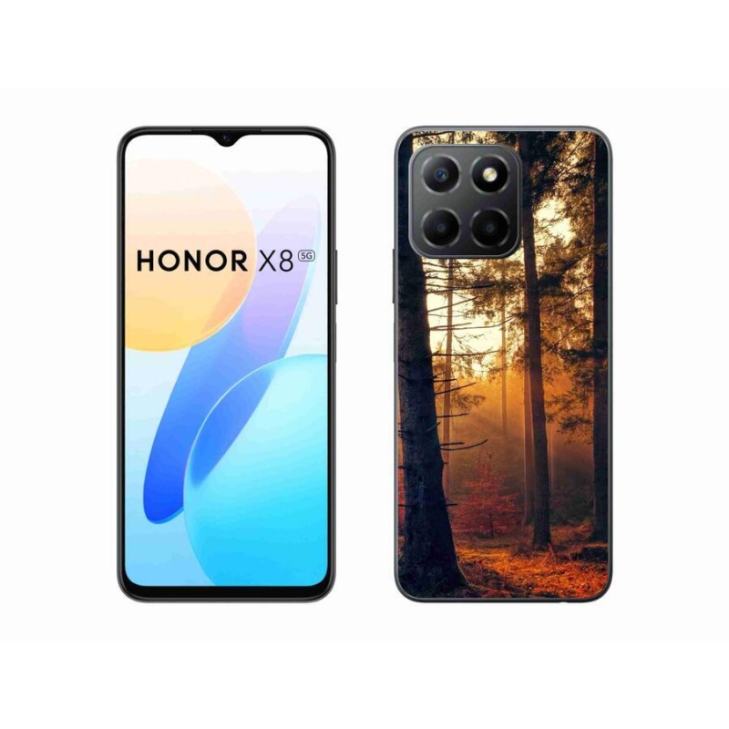 Gelový obal mmCase na mobil Honor X8 5G/Honor 70 Lite 5G - les