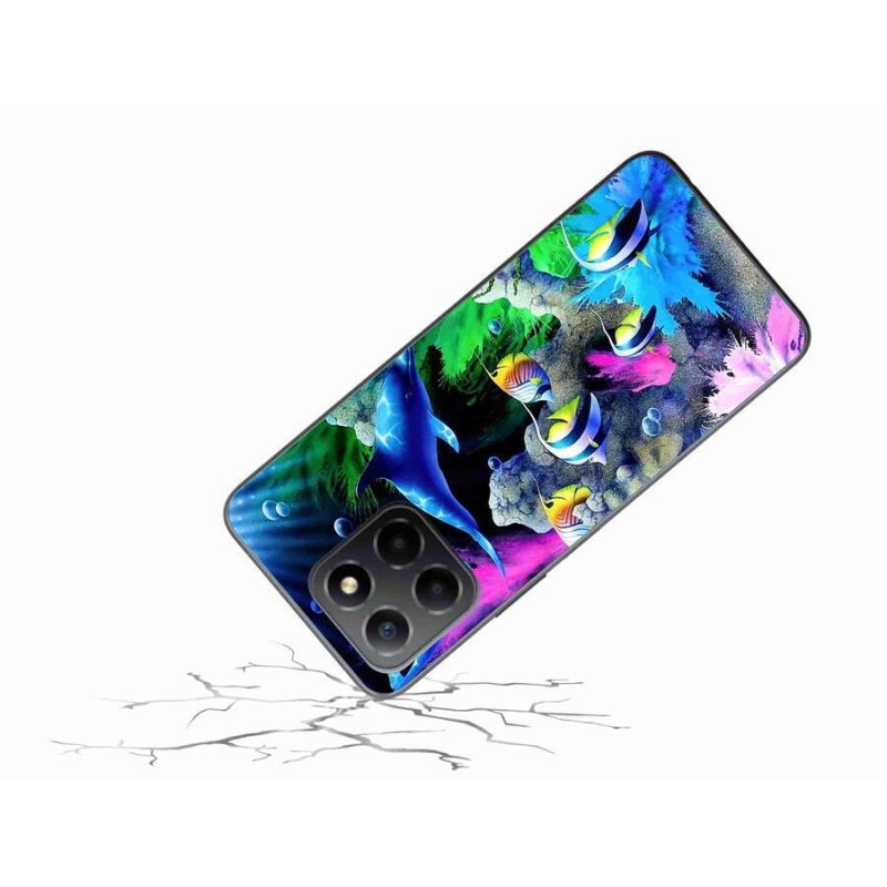 Gelový obal mmCase na mobil Honor X8 5G/Honor 70 Lite 5G - mořský svět