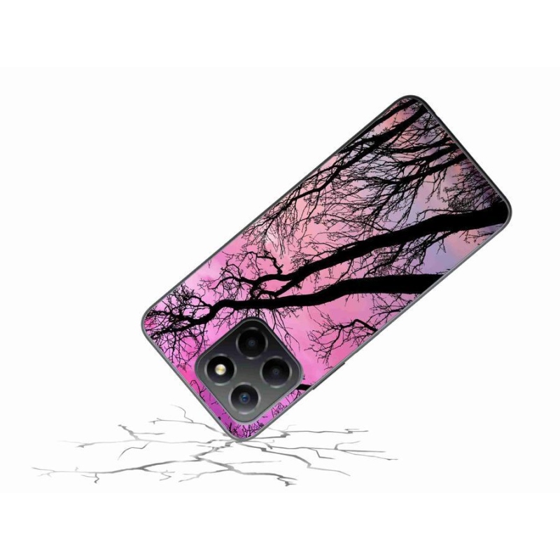 Gelový obal mmCase na mobil Honor X8 5G/Honor 70 Lite 5G - opadané stromy