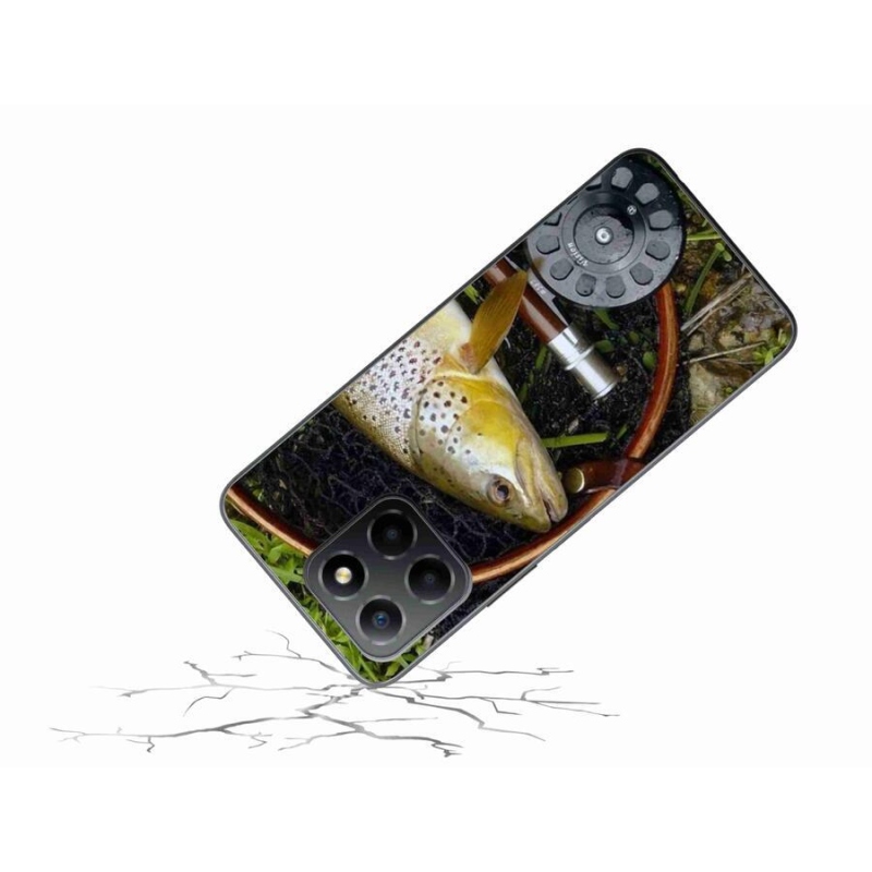 Gelový obal mmCase na mobil Honor X8 5G/Honor 70 Lite 5G - pstruh 2