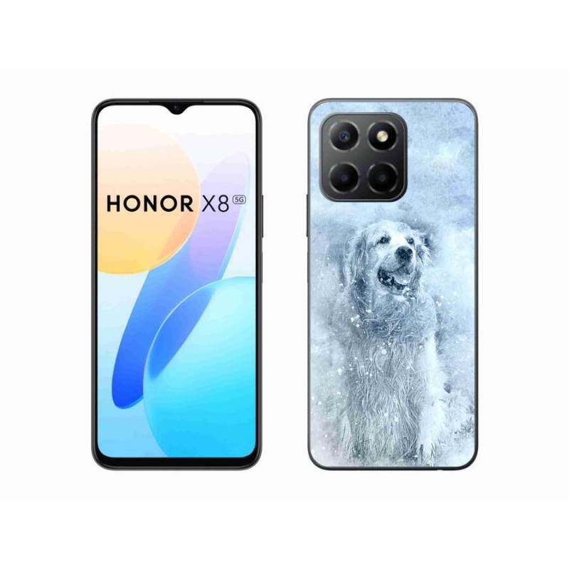 Gelový obal mmCase na mobil Honor X8 5G/Honor 70 Lite 5G - retrívr