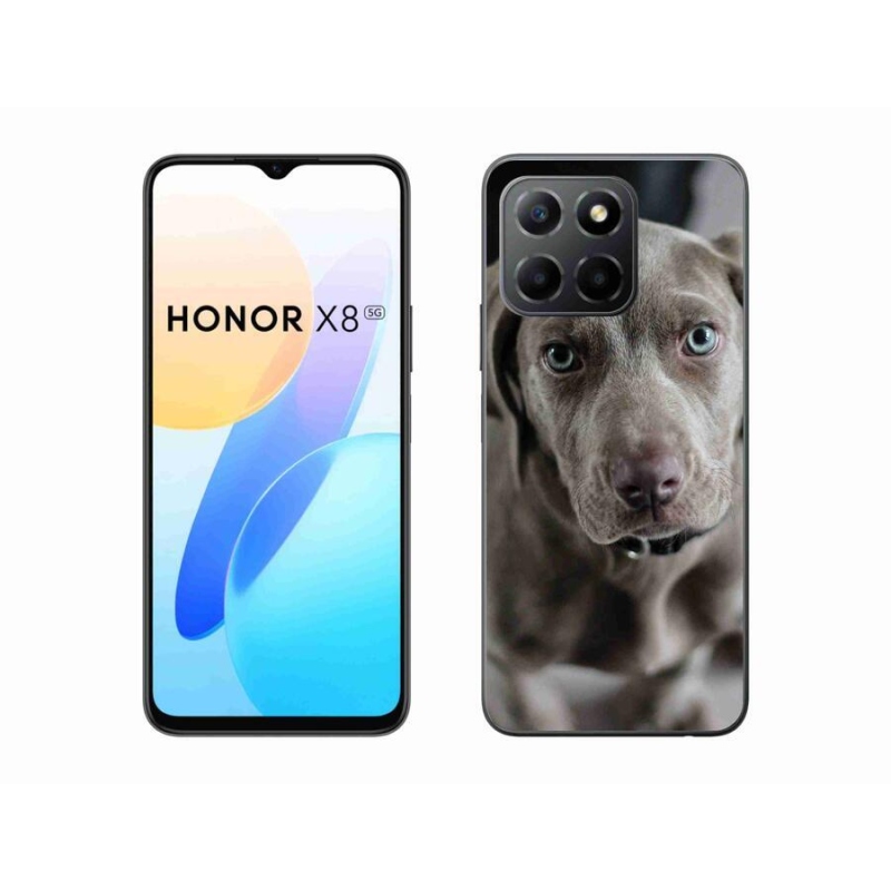 Gelový obal mmCase na mobil Honor X8 5G/Honor 70 Lite 5G - výmarský ohař