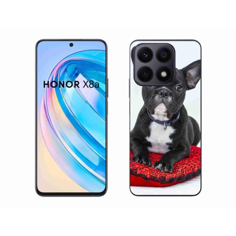 Gelový obal mmCase na mobil Honor X8a - buldok