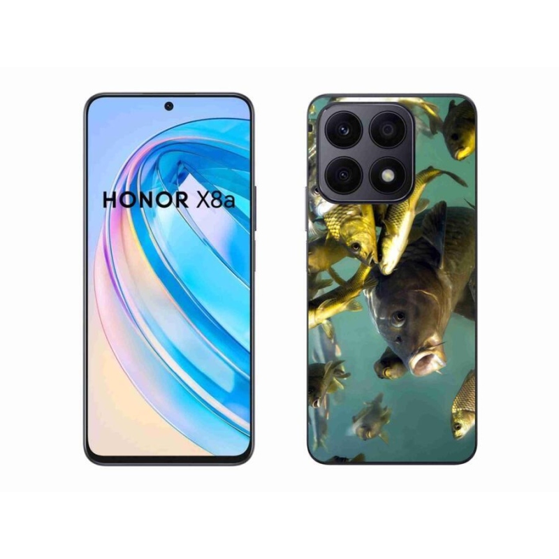Gelový obal mmCase na mobil Honor X8a - hejno ryb