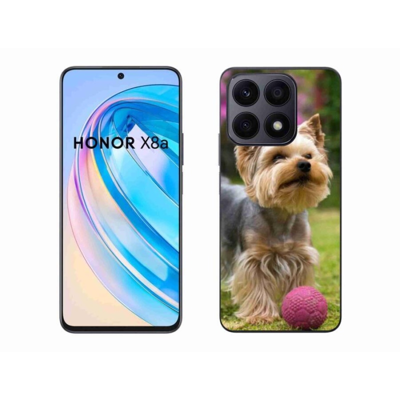 Gelový obal mmCase na mobil Honor X8a - jorkšír 4