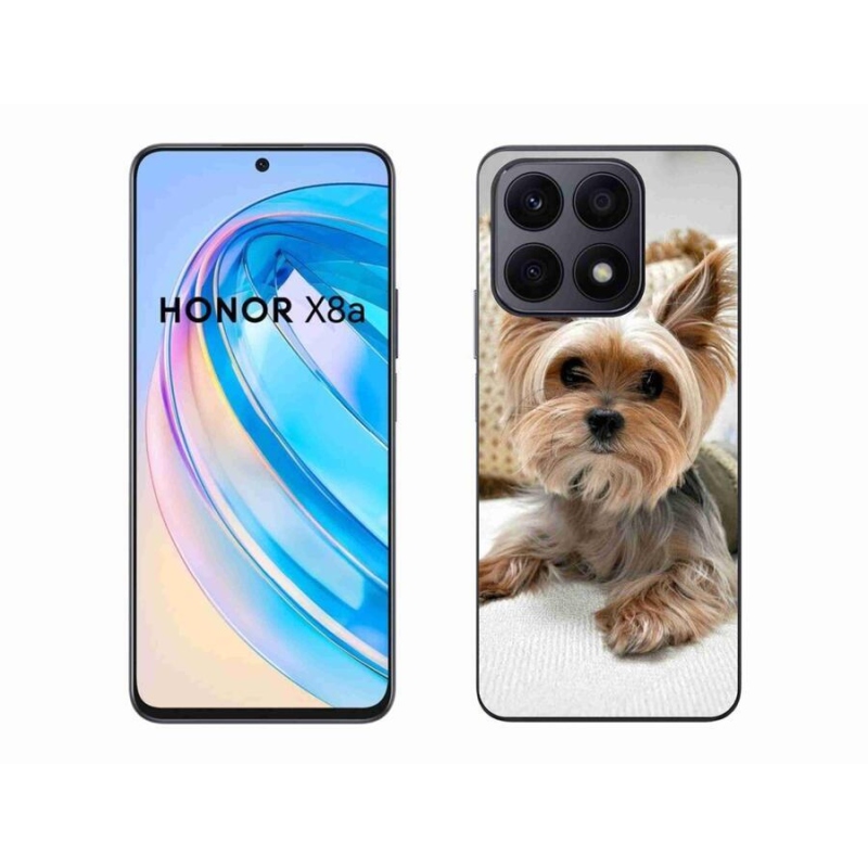Gelový obal mmCase na mobil Honor X8a - jorkšír 5