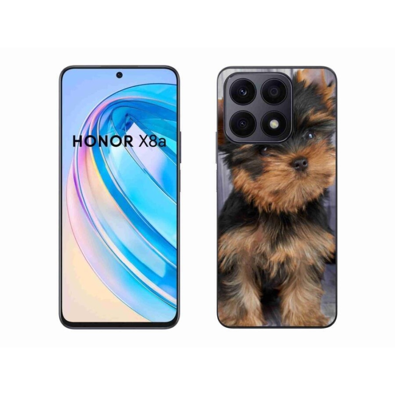 Gelový obal mmCase na mobil Honor X8a - jorkšír 9