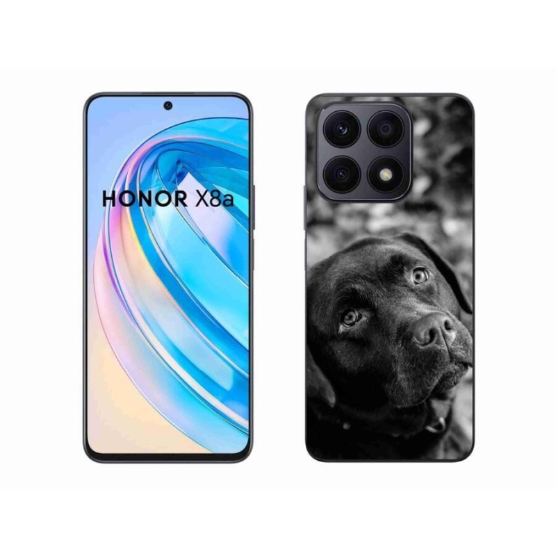 Gelový obal mmCase na mobil Honor X8a - labrador