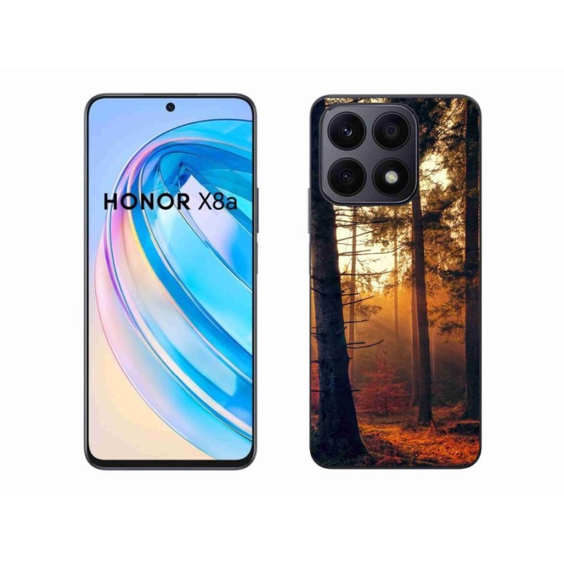 Gelový obal mmCase na mobil Honor X8a - les
