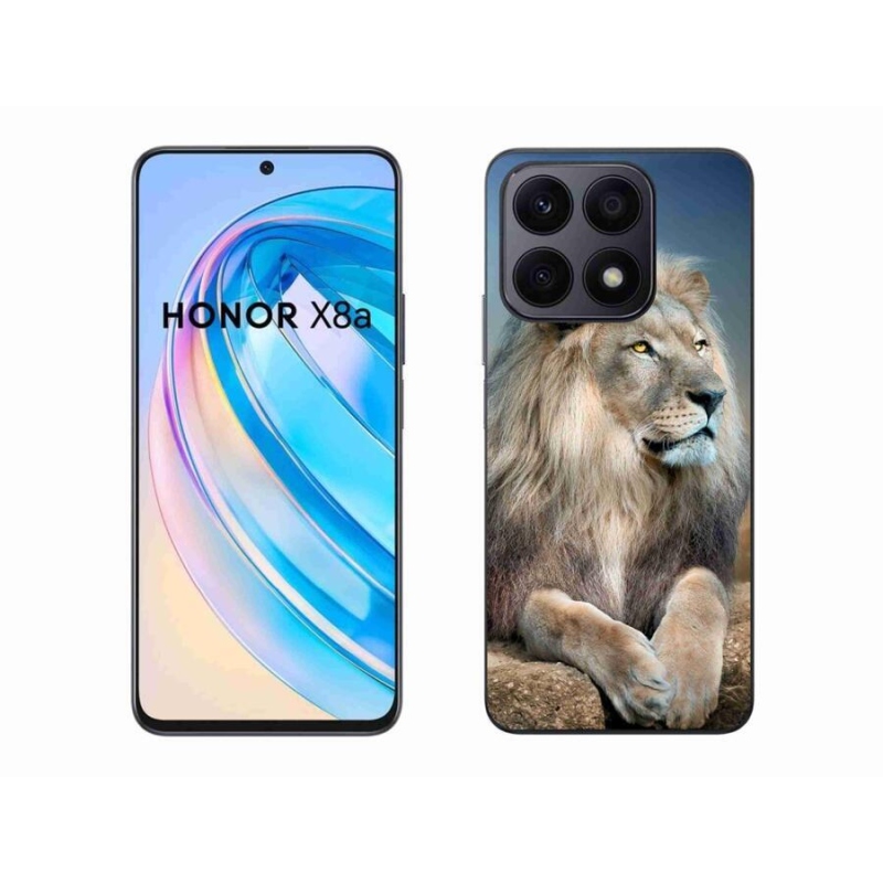 Gelový obal mmCase na mobil Honor X8a - lev 1