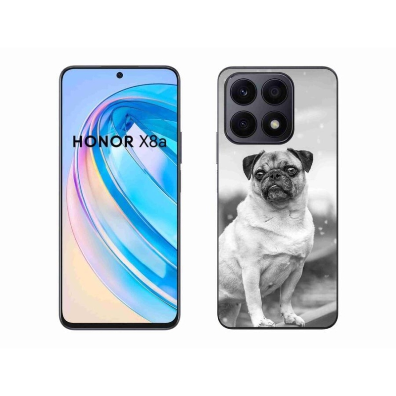 Gelový obal mmCase na mobil Honor X8a - mops