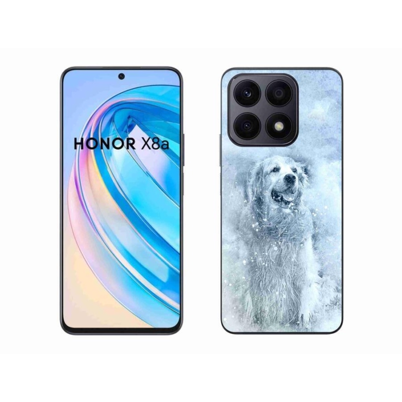 Gelový obal mmCase na mobil Honor X8a - retrívr