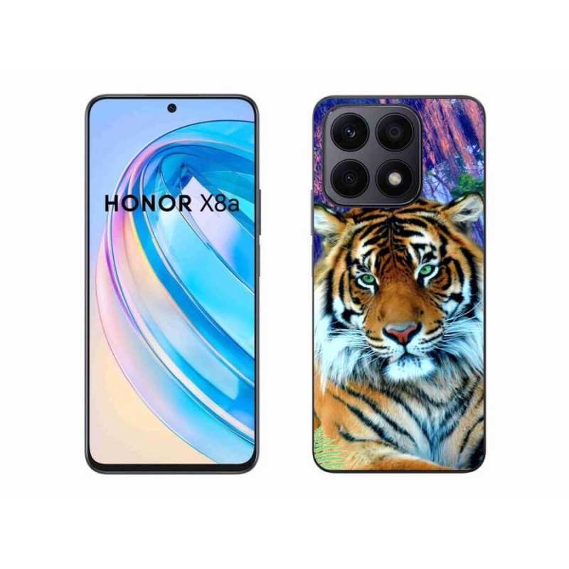 Gelový obal mmCase na mobil Honor X8a - tygr