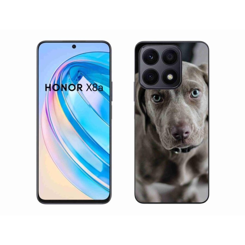 Gelový obal mmCase na mobil Honor X8a - výmarský ohař