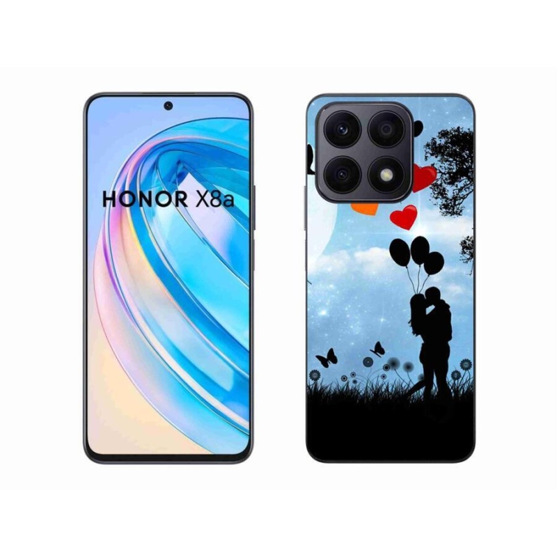 Gelový obal mmCase na mobil Honor X8a - zamilovaný pár