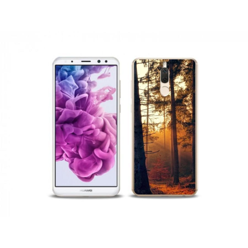 Gelový obal mmCase na mobil Huawei Mate 10 Lite - les