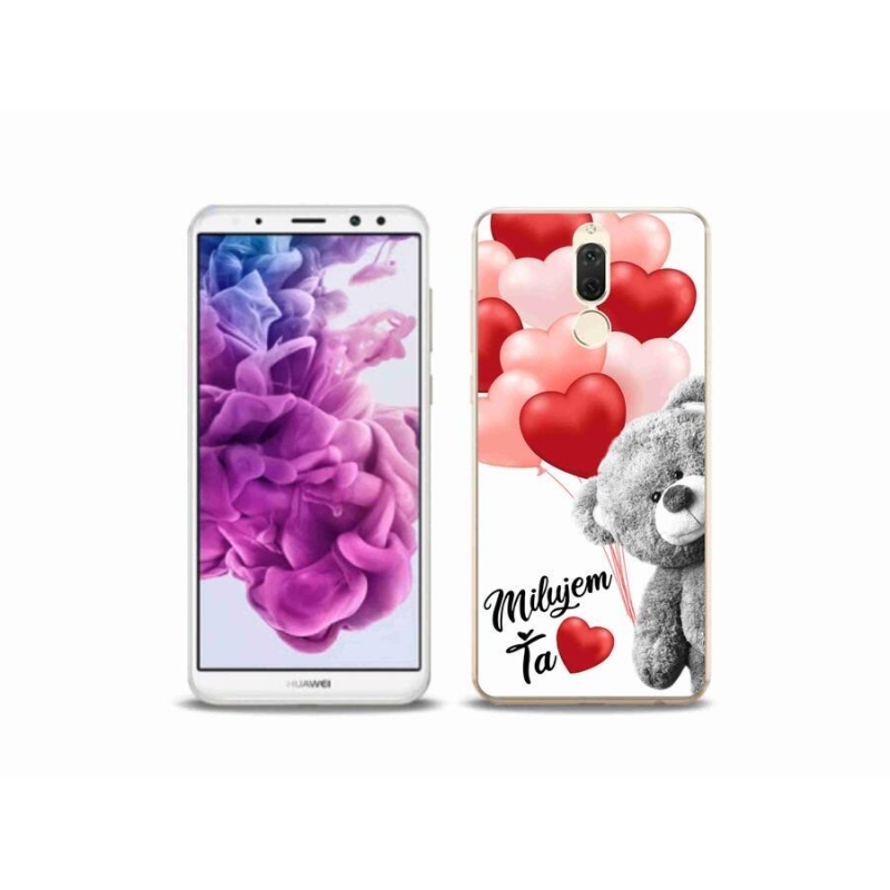 Gelový obal mmCase na mobil Huawei Mate 10 Lite - milujem Ťa sk