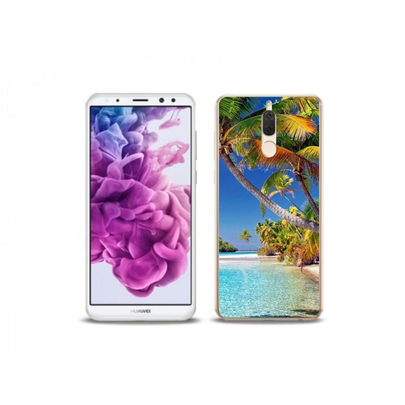 Gelový obal mmCase na mobil Huawei Mate 10 Lite - mořská pláž