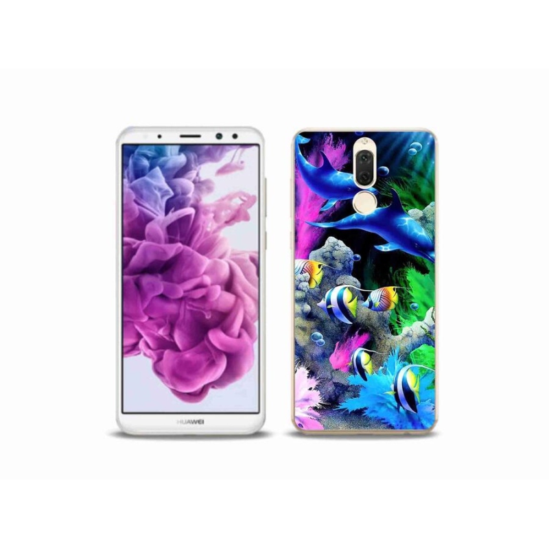 Gelový obal mmCase na mobil Huawei Mate 10 Lite - mořský svět