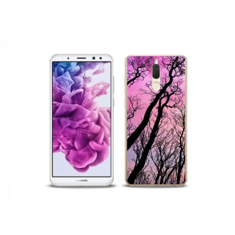 Gelový obal mmCase na mobil Huawei Mate 10 Lite - opadané stromy
