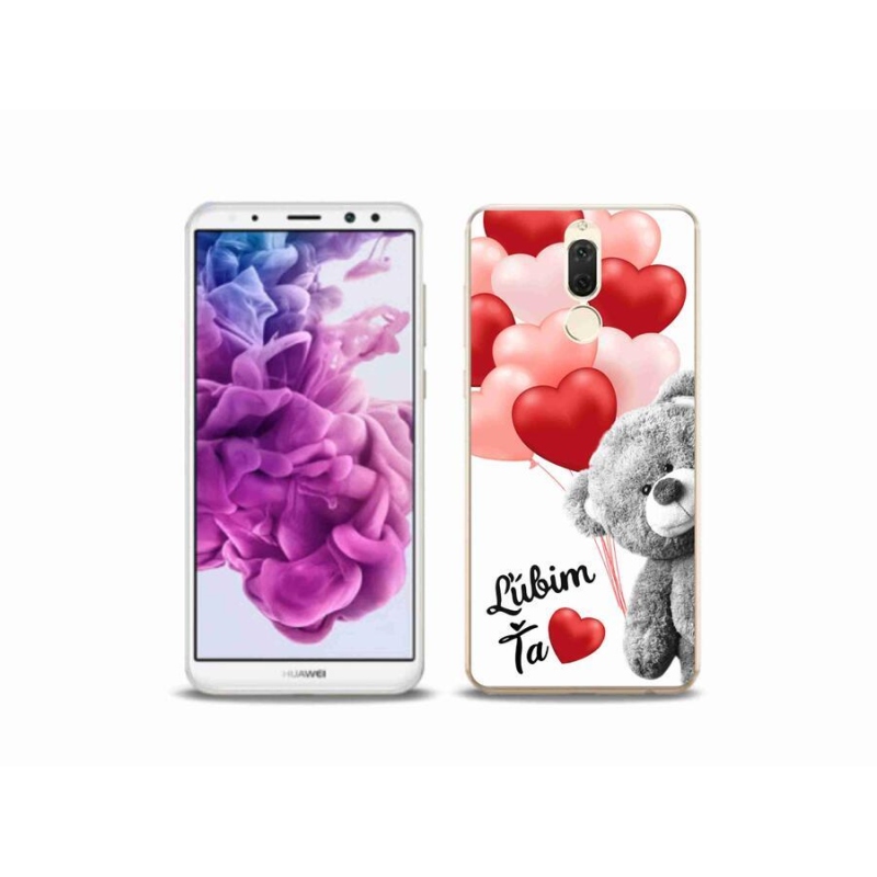 Gelový obal mmCase na mobil Huawei Mate 10 Lite - ľúbim ťa sk