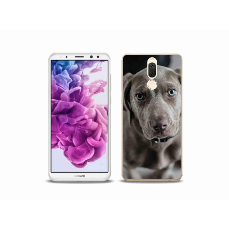 Gelový obal mmCase na mobil Huawei Mate 10 Lite - výmarský ohař