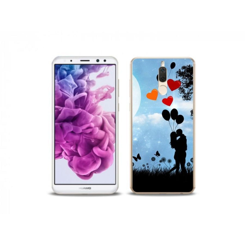 Gelový obal mmCase na mobil Huawei Mate 10 Lite - zamilovaný pár