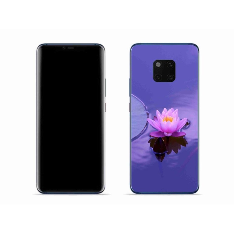Gelový obal mmCase na mobil Huawei Mate 20 Pro - květ na hladině