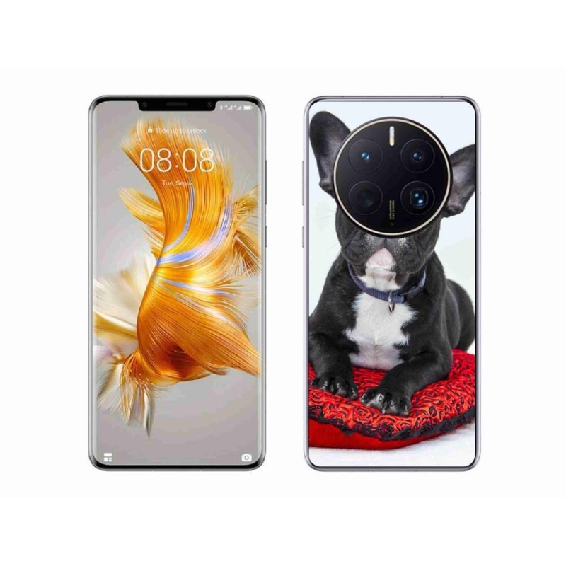 Gelový obal mmCase na mobil Huawei Mate 50 Pro - buldok