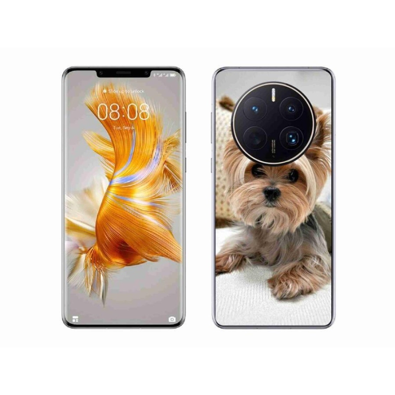 Gelový obal mmCase na mobil Huawei Mate 50 Pro - jorkšír 5