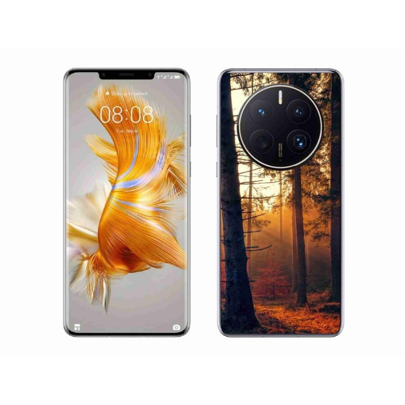 Gelový obal mmCase na mobil Huawei Mate 50 Pro - les