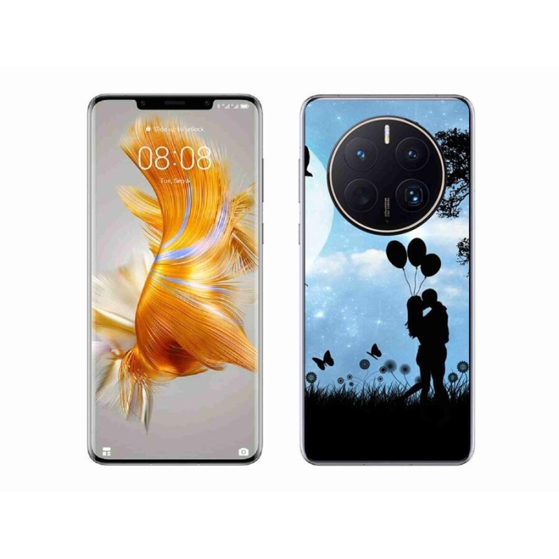 Gelový obal mmCase na mobil Huawei Mate 50 Pro - zamilovaný pár